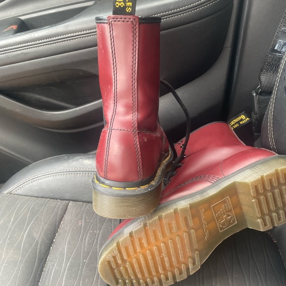 Women’s Dr Martens burgundy size 7 - Picture 4 of 6